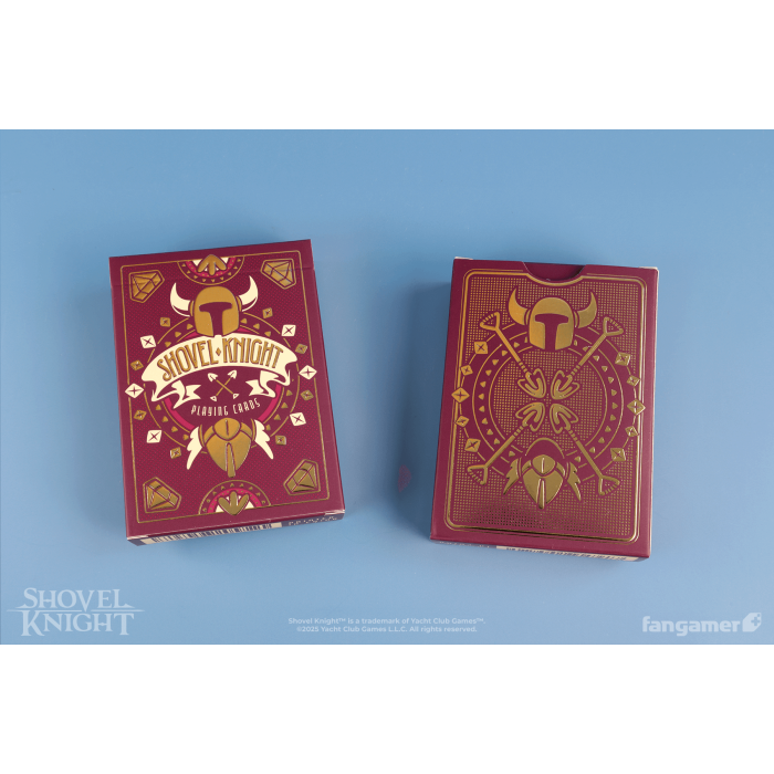 Аксессуары: Игровые карты Shovel Knight (Shovel Knight Playing Cards (Gold Edition)) от Fangamer в магазине GameBuy, номер фото: 1
