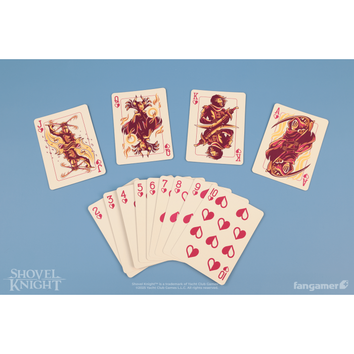 Аксессуары: Игровые карты Shovel Knight (Shovel Knight Playing Cards (Gold Edition)) от Fangamer в магазине GameBuy, номер фото: 3