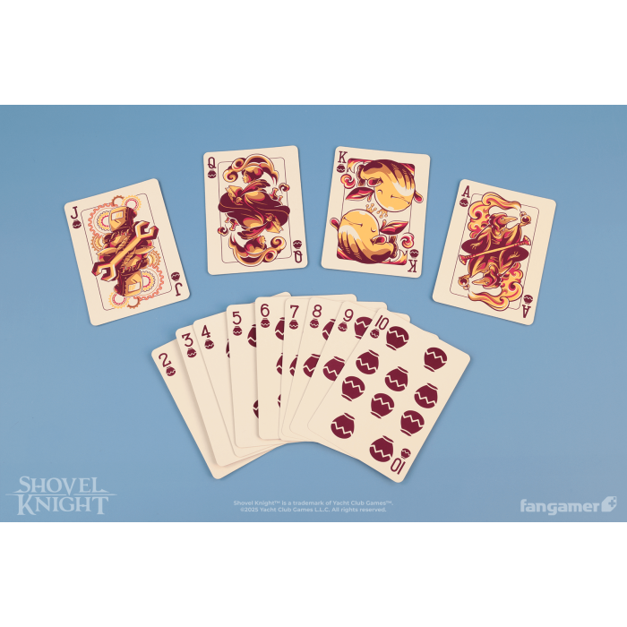 Аксессуары: Игровые карты Shovel Knight (Shovel Knight Playing Cards (Gold Edition)) от Fangamer в магазине GameBuy, номер фото: 4