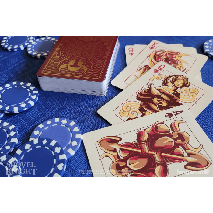 Аксессуары: Игровые карты Shovel Knight (Shovel Knight Playing Cards (Gold Edition)) от Fangamer в магазине GameBuy, номер фото: 7
