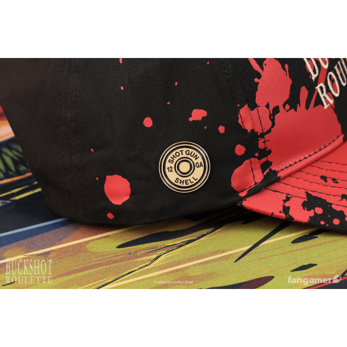 Аксессуары: Кепка Buckshot Roulette (Buckshot Roulette Hat) от Fangamer в магазине GameBuy, номер фото: 5