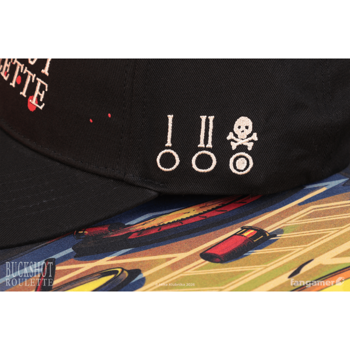 Аксессуары: Кепка Buckshot Roulette (Buckshot Roulette Hat) от Fangamer в магазине GameBuy, номер фото: 6