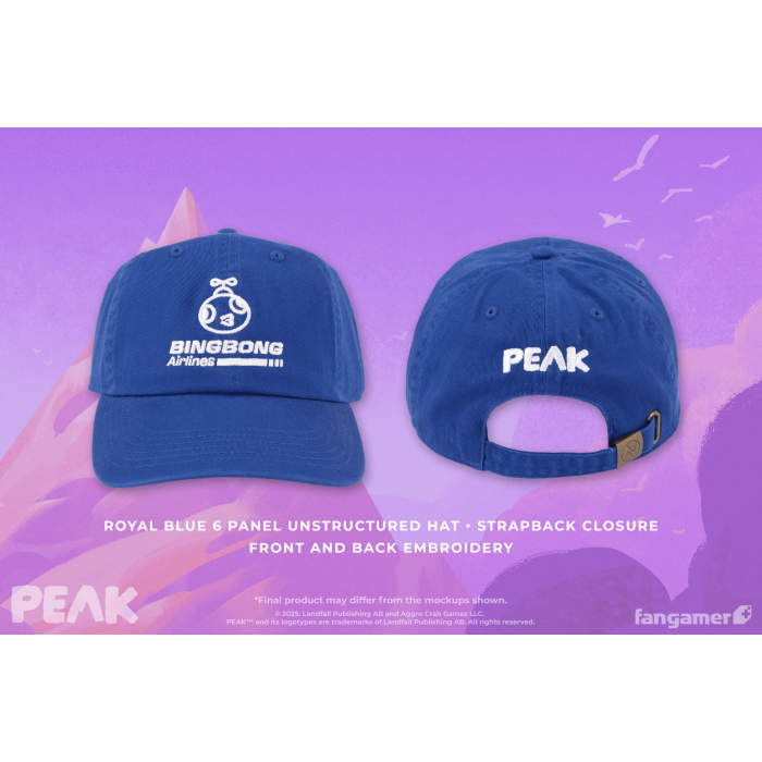 Аксесуари: Кепка PEAK (BINGBONG Airlines Hat) від Fangamer у магазині GameBuy