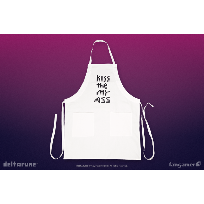 Аксессуары: Фартук DELTARUNE (Kiss the My Ass Apron) от Fangamer в магазине GameBuy