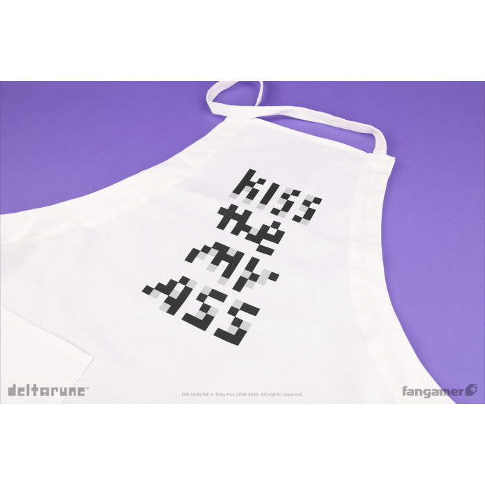 Аксессуары: Фартук DELTARUNE (Kiss the My Ass Apron) от Fangamer в магазине GameBuy, номер фото: 1