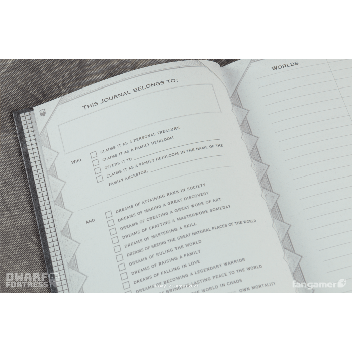 Гайды, Комиксы и другие книги: Dwarf Fortress (Expedition Leader's Journal) от Fangamer в магазине GameBuy, номер фото: 1