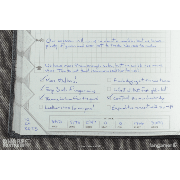 Гайды, Комиксы и другие книги: Dwarf Fortress (Expedition Leader's Journal) от Fangamer в магазине GameBuy, номер фото: 3