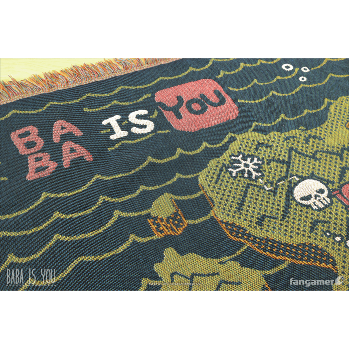 Аксессуары: Плед Baba Is You (Baba Is Blanket) от Fangamer в магазине GameBuy, номер фото: 1