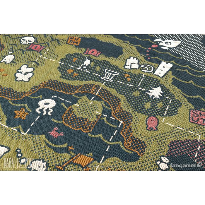 Аксессуары: Плед Baba Is You (Baba Is Blanket) от Fangamer в магазине GameBuy, номер фото: 2