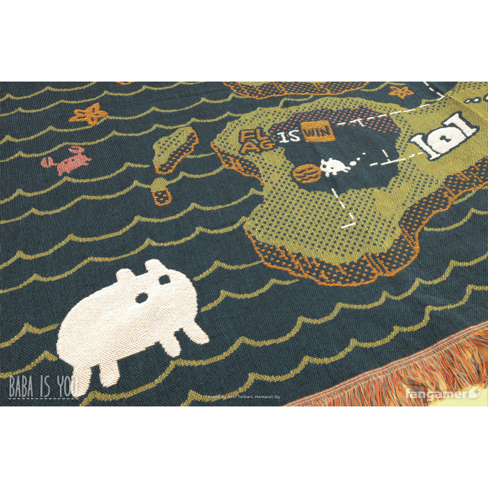 Аксессуары: Плед Baba Is You (Baba Is Blanket) от Fangamer в магазине GameBuy, номер фото: 3