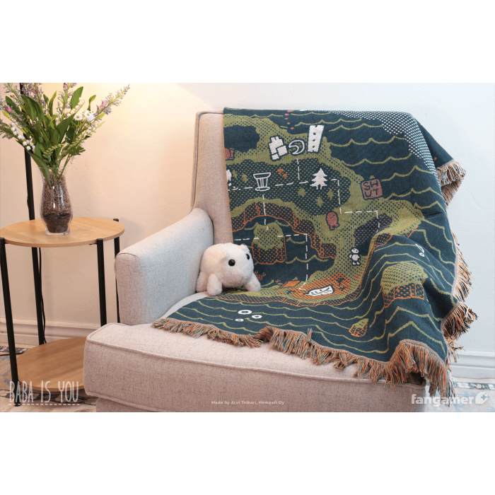 Аксессуары: Плед Baba Is You (Baba Is Blanket) от Fangamer в магазине GameBuy, номер фото: 5