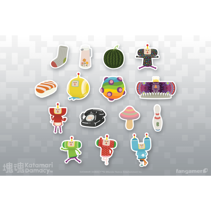Аксессуары: Магниты на холодильник Katamari Damacy (Katamari Fridge Magnets) от Fangamer в магазине GameBuy