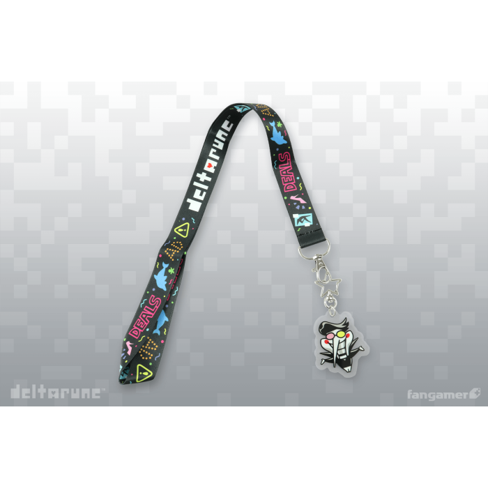Аксессуары: Бейдж на шнурке DELTARUNE (Cyber City Lanyard) от Fangamer в магазине GameBuy