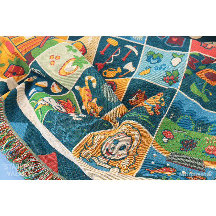 Аксессуары: Плед Stardew Valley (Farmhouse Patchwork Throw Blanket) от Fangamer в магазине GameBuy, номер фото: 2