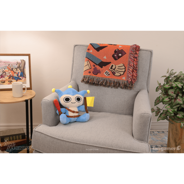 Аксессуары: Плед Ace Attorney (Crime Scene Throw Blanket) от Fangamer в магазине GameBuy, номер фото: 2