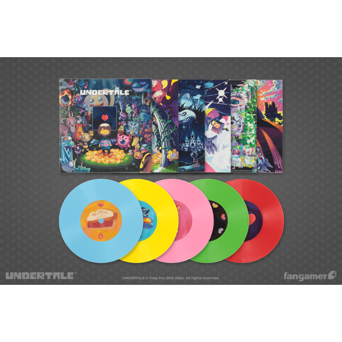 Аксессуары: Набор подставок для чашек UNDERTALE (UNDERTALE Vinyl Record Coaster Set) от Fangamer в магазине GameBuy