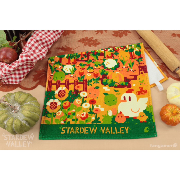 Аксесуари: Рушник Stardew Valley (Country Farm Hand Towel) від Fangamer у магазині GameBuy, номер фото: 1
