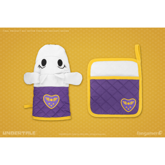 Аксессуары: Набор прихваток и рукавиц для духовки UNDERTALE (Toriel's Kitchen Oven Mitt & Potholder Set) от Fangamer в магазине GameBuy