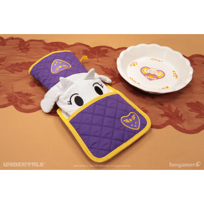 Аксессуары: Набор прихваток и рукавиц для духовки UNDERTALE (Toriel's Kitchen Oven Mitt & Potholder Set) от Fangamer в магазине GameBuy, номер фото: 3