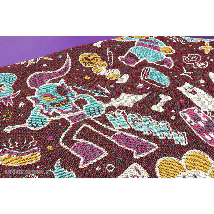 Аксессуары: Плед UNDERTALE (Friends and Foes Throw Blanket) от Fangamer в магазине GameBuy, номер фото: 2