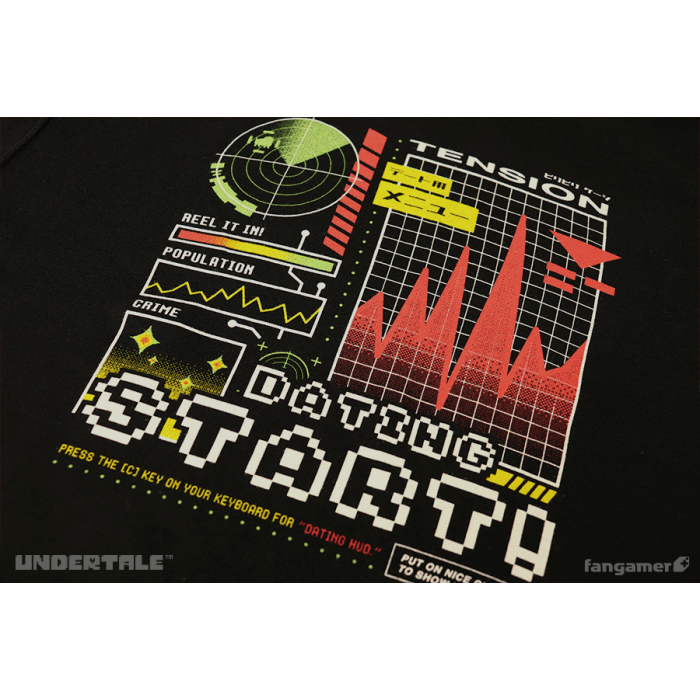 Одежда: Худи UNDERTALE (Dating Start! Hoodie) от Fangamer в магазине GameBuy, номер фото: 3