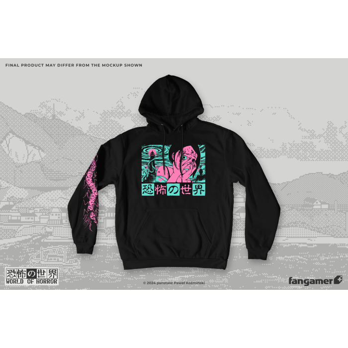 Одежда: Худи World of Horror (Paranoia Pullover Hoodie) от Fangamer в магазине GameBuy