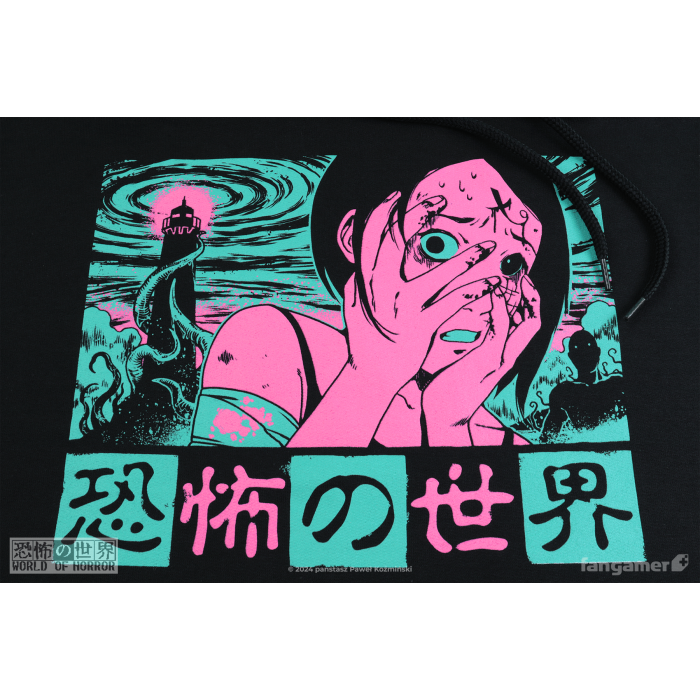 Одежда: Худи World of Horror (Paranoia Pullover Hoodie) от Fangamer в магазине GameBuy, номер фото: 3