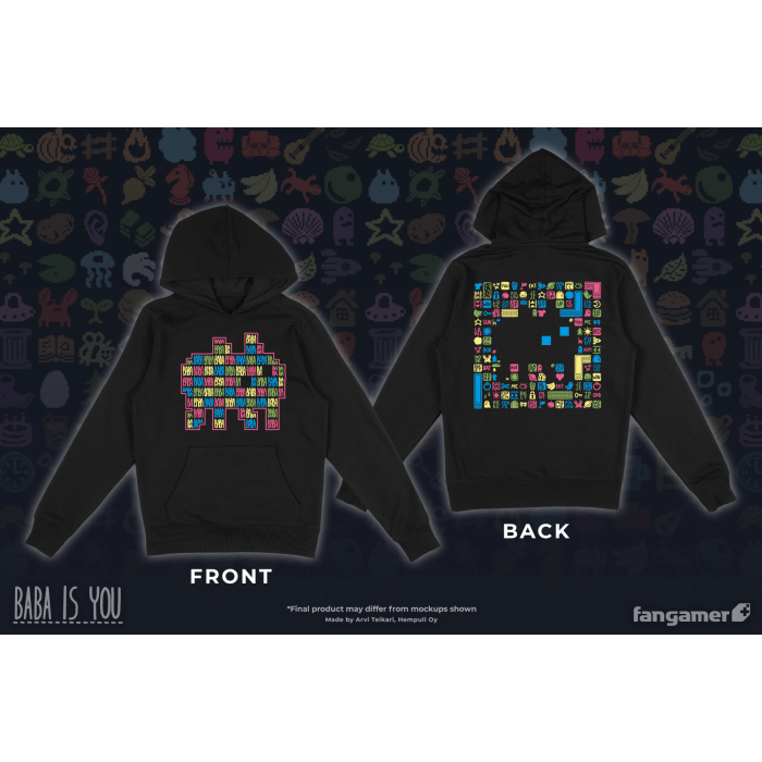 Одяг: Худі Baba Is You (Baba Is Hoodie) від Fangamer у магазині GameBuy