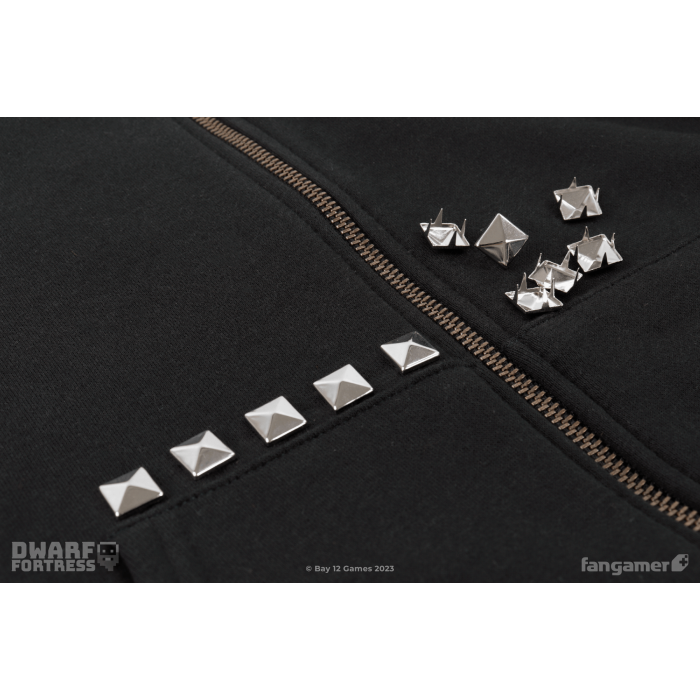 Одежда: Худи Dwarf Fortress (Menacingly Spiked Hoodie) от Fangamer в магазине GameBuy, номер фото: 6