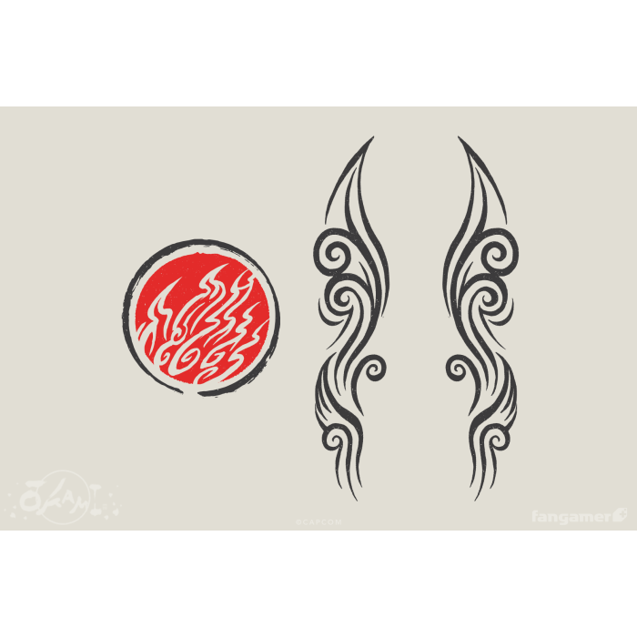 Одежда: Худи Okami (Mythical Sunrise Hoodie) от Fangamer в магазине GameBuy, номер фото: 1