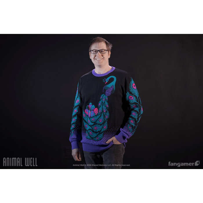 Одяг: Светр Animal Well (Peacock's Treasure Knit Sweater) від Fangamer у магазині GameBuy, номер фото: 3