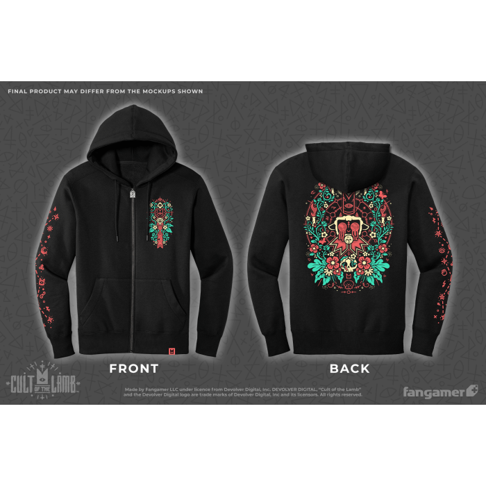 Одежда: Худи Cult of the Lamb (Deal with the Devil Hoodie) от Fangamer в магазине GameBuy