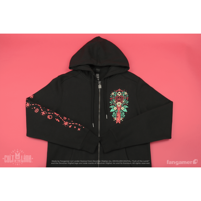 Одежда: Худи Cult of the Lamb (Deal with the Devil Hoodie) от Fangamer в магазине GameBuy, номер фото: 3