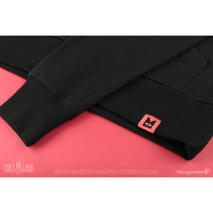 Одежда: Худи Cult of the Lamb (Deal with the Devil Hoodie) от Fangamer в магазине GameBuy, номер фото: 7