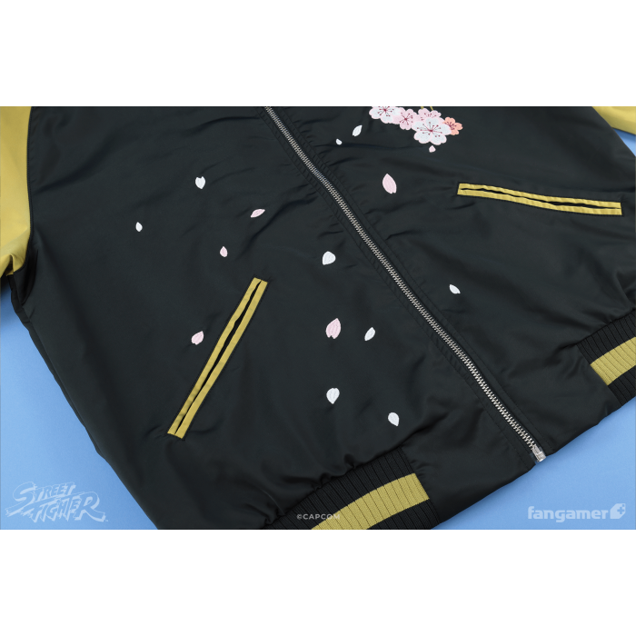 Одежда: Куртка Street Fighter (Ryu's Sukajan) от Fangamer в магазине GameBuy, номер фото: 6