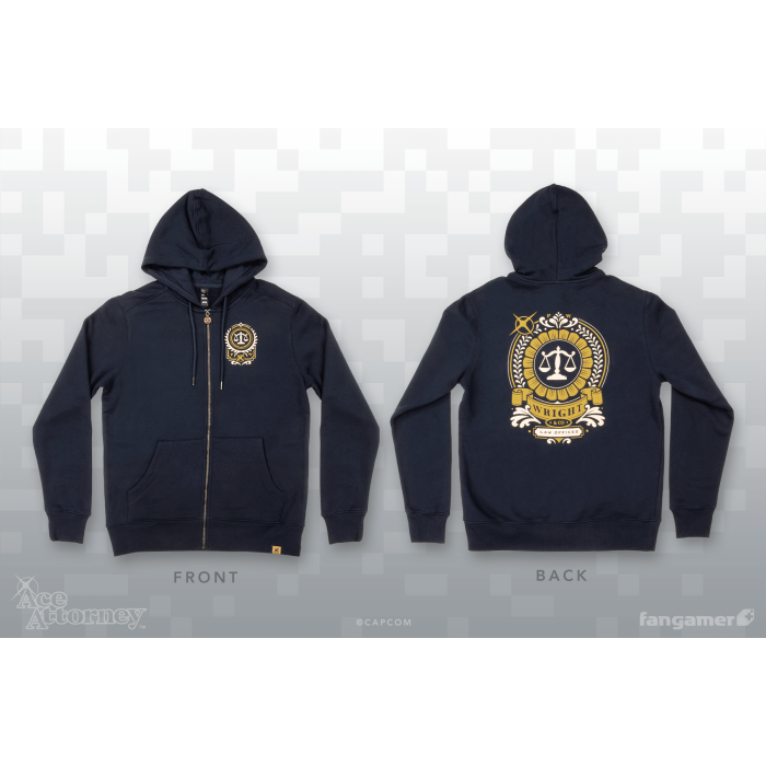 Одяг: Худі Ace Attorney (Wright & Co. Hoodie) від Fangamer у магазині GameBuy