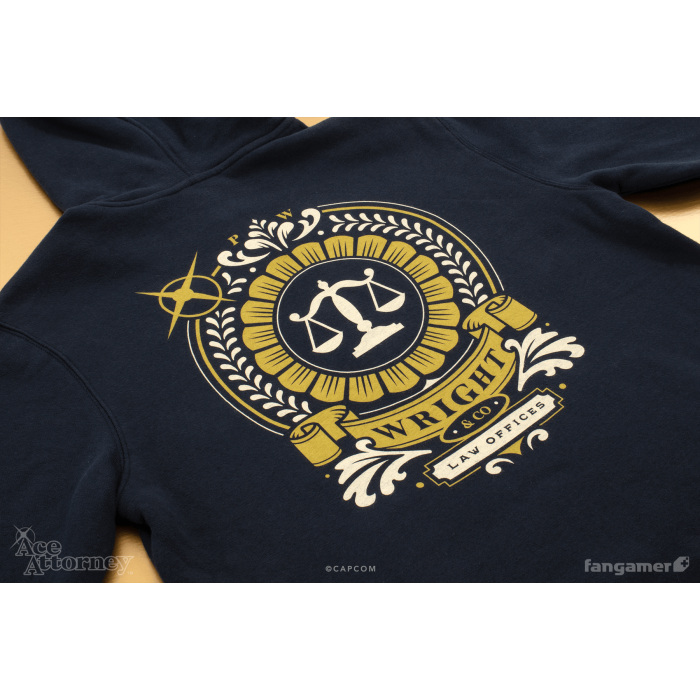 Одяг: Худі Ace Attorney (Wright & Co. Hoodie) від Fangamer у магазині GameBuy, номер фото: 4
