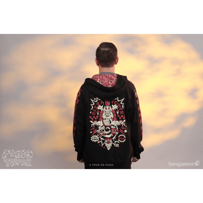 Одежда: Худи Pizza Tower (P-Rank Hoodie) от Fangamer в магазине GameBuy, номер фото: 4