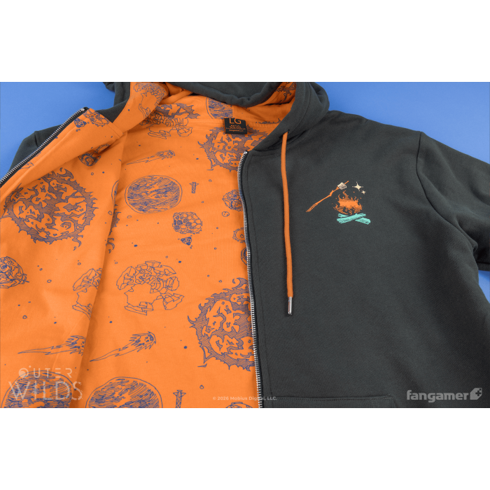 Одяг: Худі Outer Wilds (Campfire Hoodie) від Fangamer у магазині GameBuy, номер фото: 4