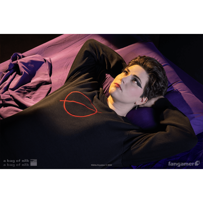 Одежда: Лонгслив A Bag of Milk (Empty Set Sweater) от Fangamer в магазине GameBuy, номер фото: 2