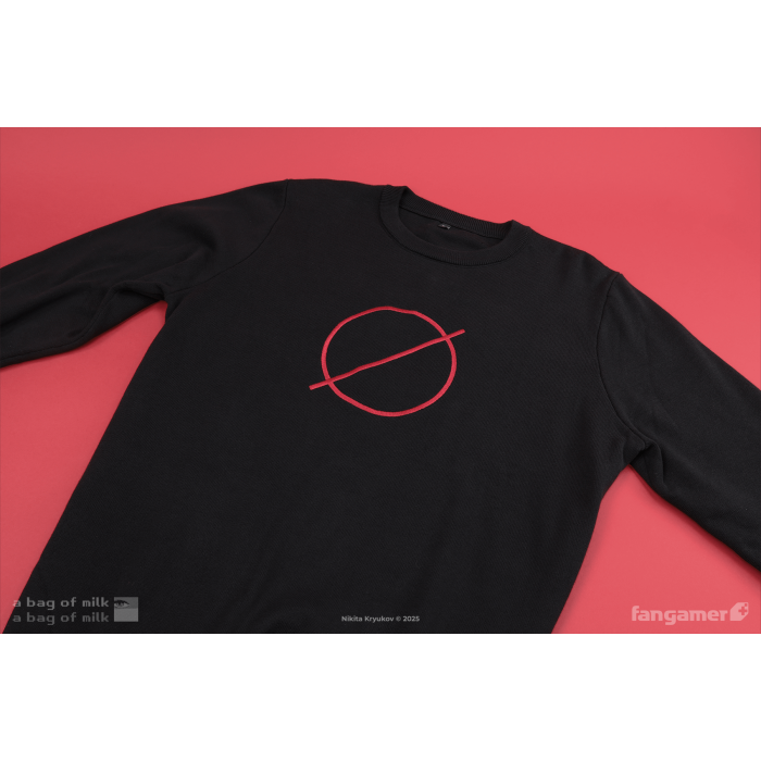 Одежда: Лонгслив A Bag of Milk (Empty Set Sweater) от Fangamer в магазине GameBuy, номер фото: 3