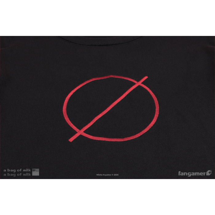 Одежда: Лонгслив A Bag of Milk (Empty Set Sweater) от Fangamer в магазине GameBuy, номер фото: 4