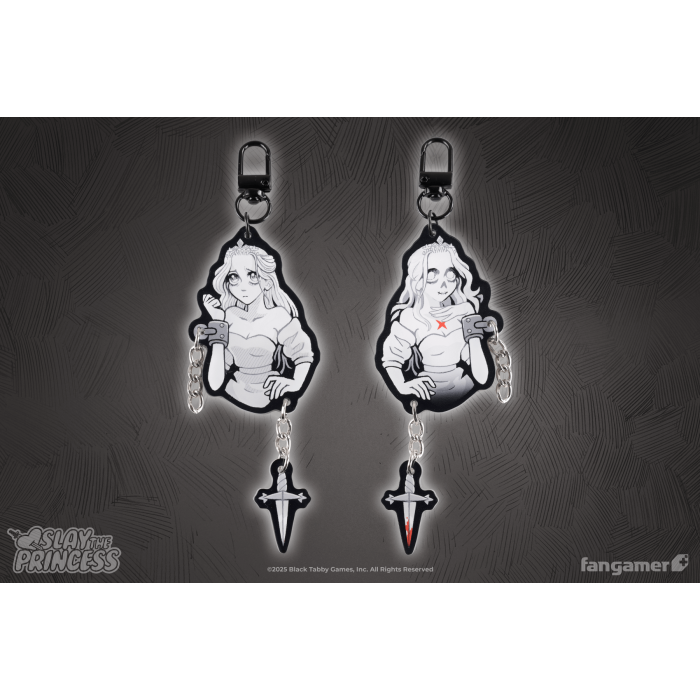 Аксесуари: Брелок Slay the Princess (The Keys to Her Heart Keychain) від Fangamer у магазині GameBuy