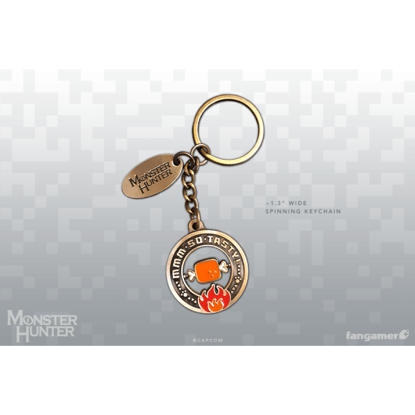 Аксессуары: Брелок Monster Hunter (Spinning Keychain) от Fangamer в магазине GameBuy