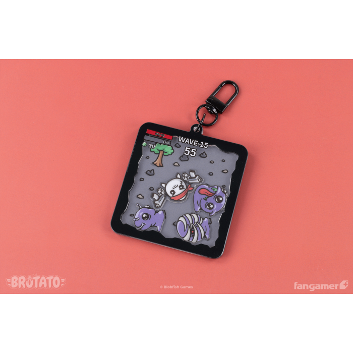 Аксессуары: Брелок Brotato (Spud Survivor Shaker Charm) от Fangamer в магазине GameBuy, номер фото: 2
