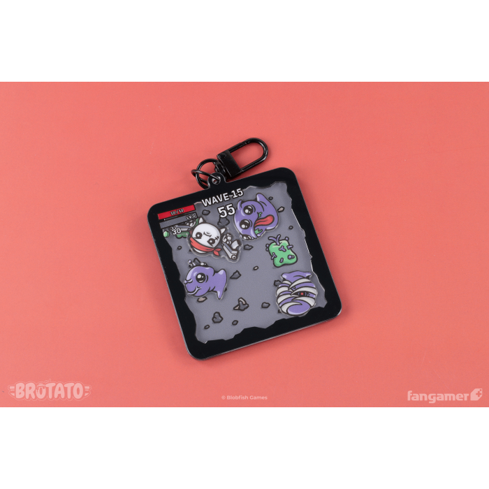 Аксессуары: Брелок Brotato (Spud Survivor Shaker Charm) от Fangamer в магазине GameBuy, номер фото: 3