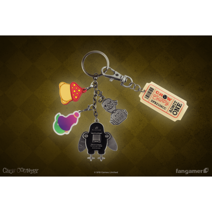 Аксесуари: Брелок Crow Country (Crow Country Park Keychain) від Fangamer у магазині GameBuy, номер фото: 1