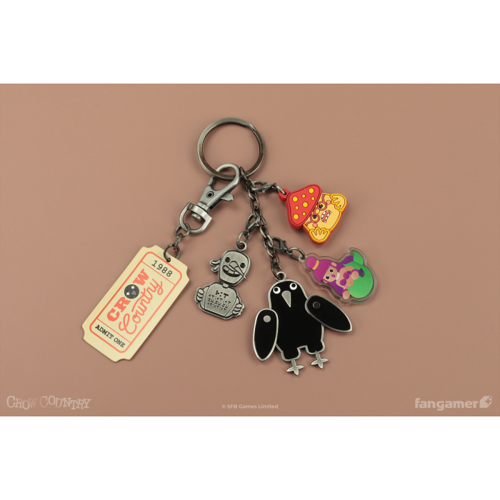 Аксесуари: Брелок Crow Country (Crow Country Park Keychain) від Fangamer у магазині GameBuy, номер фото: 2