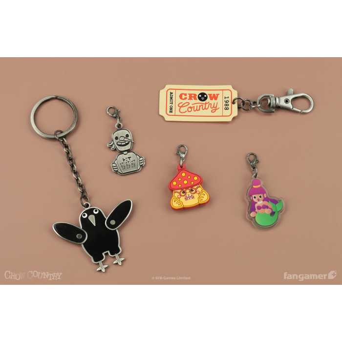 Аксесуари: Брелок Crow Country (Crow Country Park Keychain) від Fangamer у магазині GameBuy, номер фото: 3