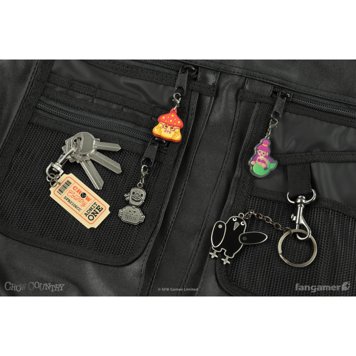 Аксесуари: Брелок Crow Country (Crow Country Park Keychain) від Fangamer у магазині GameBuy, номер фото: 4